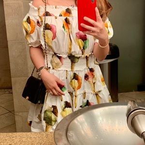 Dolce and Gabbana ice cream dress